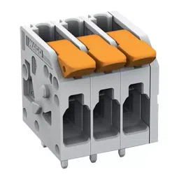 Wago TB, WIRE TO BOARD, 6POS, 24-12AWG, 2604-1106 image 1
