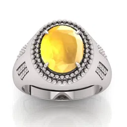 RRVGEM 5.25 KT 5.00 KT Yellow Sapphire Ring-picture-24