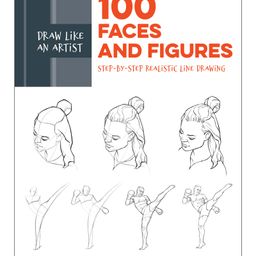 quarto Draw Like an Artist 100 Faces and Figures Drawing Book by Chris Legaspi - English-picture-34