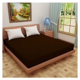 DREAM CARE Cotton Feel Terry Mattress Protector  - Coffee-picture-7