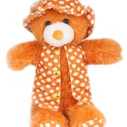 Tickles Jacket Teddy Soft Stuffed Plush Toy for Kids Boys & Girls Birthday Gift (Size: Length 60 cm Color: Brown)-picture-40