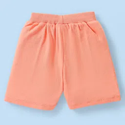 Babyhug Cotton Knit Shorts Submarine Printed and Striped Pack of 3 - Multicolour image 5