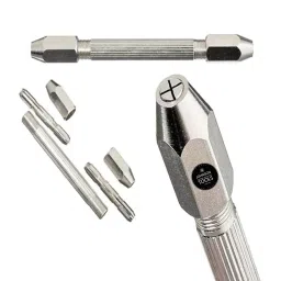 Johnson Tools Hexagon Twist Drill Swivel Head Pin Vise for Jewellery Making image 2