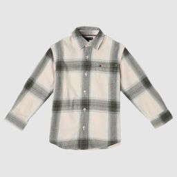 Tommy Hilfiger Boys Relaxed Fit Checked Pure Cotton Casual Shirt-picture-29