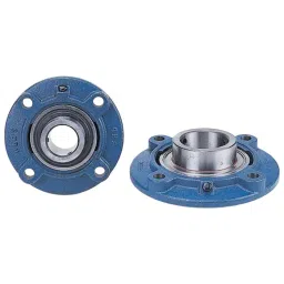 NSK Flange Bearing Unit 4 Hole Cast Iron 19.05 mm ID 10 mm Mount Hole Size,MFC1 1/4-picture-14