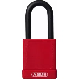ABUS Key Weatherproof Aluminium Padlock 7 mm Shackle 40 mm Body, 74/40HB38 Rouge-picture-11