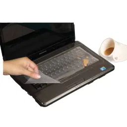 Solo KS 102 Keyboard Skin (Extra Large) - Transparent White image 2