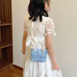 KPOP Geometric Printed Structured Sling Bag image 4