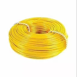 KEI 10 Sq.mm 1 Core Flexible FR Multistrand Industrial Cable Yellow (100 m)-picture-22