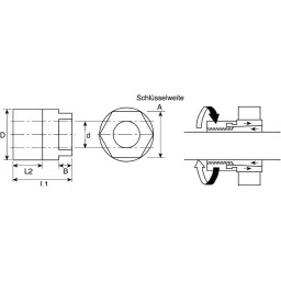 Fenner Drives Mini Keyless Locking Bush 8 mm Shaft Diameter, 6202680 image 5
