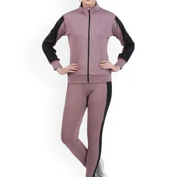 Benzos Women's Mock Collar Tracksuit-picture-43