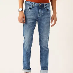 Integriti Men Smart Slim Fit Mid-Rise Light Fade Stretchable Jeans-picture-29