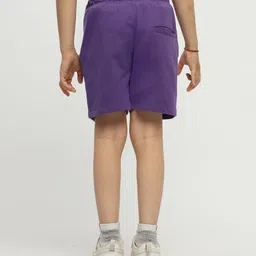 Somersault Solid Shorts - Purple image 3