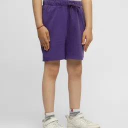 Somersault Solid Shorts - Purple image 4