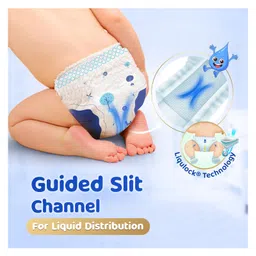 Bumtum Baby Diaper Pants with Double Layer Leakage Protection Infused With Aloe Vera, Cottony Soft High Absorb Technology  Small - 78 Pieces image 4