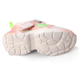 Oh! Pair Sneakers Shoes with Velcro Closure -Pink image 5