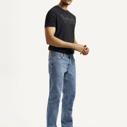 levi's 541 Men Relaxed Fit Mid Rise Blue Jeans image 4