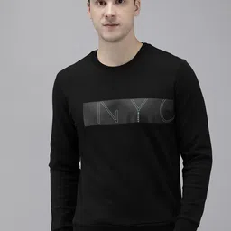 Arrow Printed Round Neck Long Sleeves Sweatshirt image 5