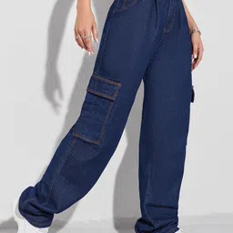 Kotty Women Straight Fit High-Rise Stretchable Jeans image 2