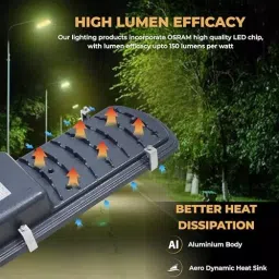 FORUS 30 W Led Street Light IP66 Warm White (Pack of 2) image 5