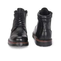 CARLO ROMANO Men Vegan Leather Lace Up Regular Boots image 3