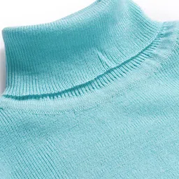 RVK Kids Ribbed Turtle Neck Pullover Sweaters image 4