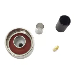 Trade Hub N Male Crimp On Plug Connector for LMR-195 RG-58 50 Ohm Low Loss RF Coaxial Cable image 3