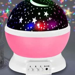 ADKD Star Master Rotating 360 Degree Moon Night Light Lamp Projector - Pack of 1 (Color May Vary)-picture-27
