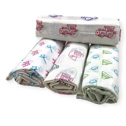 CARERIO Mulmul Cotton Swaddle Wraps Pack of 4 - Multicolor-picture-27