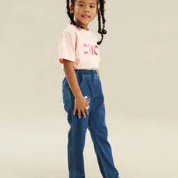 Kookie Kids Full Length Jeans - Blue image 3