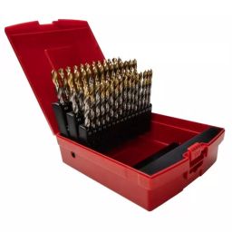 DORMER PRAMET Jobber Drill Set 41-Piece for Multi- material 10 mm max 6 Min High Speed Steel Bits, 5967649-picture-2