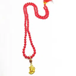 RAVIOUR LIFESTYLE Adults Rudraksha Beads Contemporary Gold-Plated Pendant-picture-16