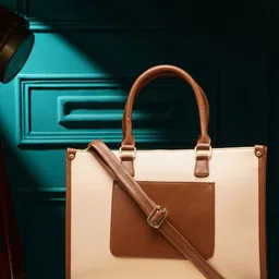 ALL ABOUT HER Women PU Structured Tote Bag-picture-20