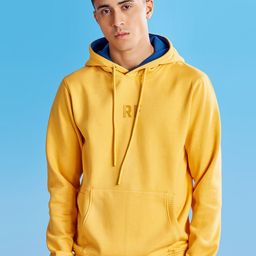 Red Flame Men Hooded Sweatshirt-picture-1