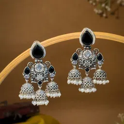 NAMAN ARTS Contemporary Jhumkas Earrings-picture-21