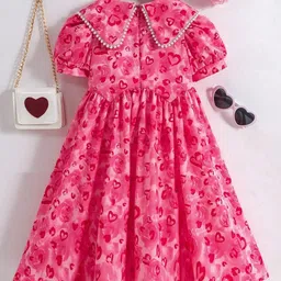 TIOR Floral Print Fit & Flare Dress image 3