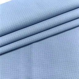 Nikko ESD 200x1.5 m Cotton and Polyester Antistatic TC Plain Fabric 235 to 240 GSM Blue, NWF001 image 2