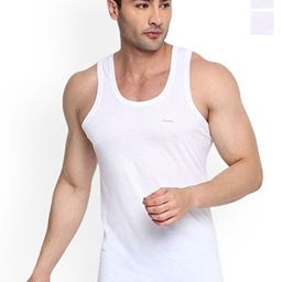 CAVENDERS Pack Of 3 Scoop Neck Pure Cotton Basic Vests - C68=-SWIFT---3---85-picture-47