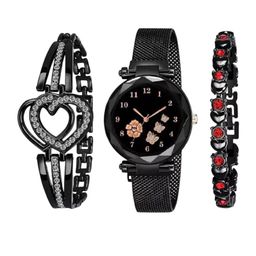 Miss Perfect Women Printed Dial & Bracelet Style Straps Analogue Watch HJ472-picture-5