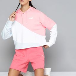 Puma Power Cat Relaxed Fit Colourblocked Hooded Sweatshirt-picture-48