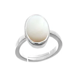 RRVGEM Men 6.50 KT Opal Stone Asthadhatu Free Size Ring-picture-35