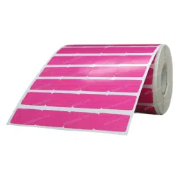 Tudko 25x15 mm 80 GSM 4 UP Self Adhesive Paper Label Pink image 3