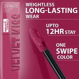 Ramp Walk Velvet Kiss Set Of 3 Waterproof Liquid Lipstick - 3.5 ml Each- Shade- 5- 6- 10 image 2