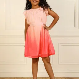 Miyo Flutter Sleeve Dress image 5