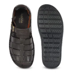 AMBLIN FOREVER Men Leather Shoe-Style Sandals image 4