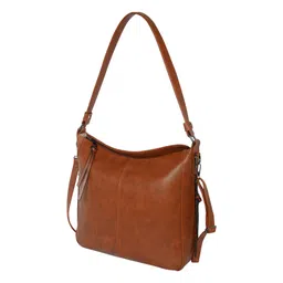 Womanix Women Solid Structured Shoulder Bag image 4