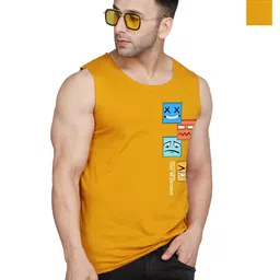 SLOWLORIS Men Typography 2 Applique Slim Fit T-shirt-picture-26