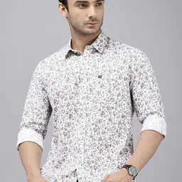 Arrow Sport Pure Cotton Manhattan Slim Fit Ethnic Motifs Printed Casual Shirt-picture-40