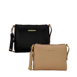 Bagsy Malone Set of 2 Solid Sling Bags-picture-19