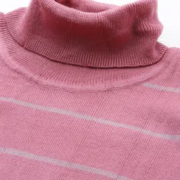 INVICTUS Turtleneck Striped Pullover image 2